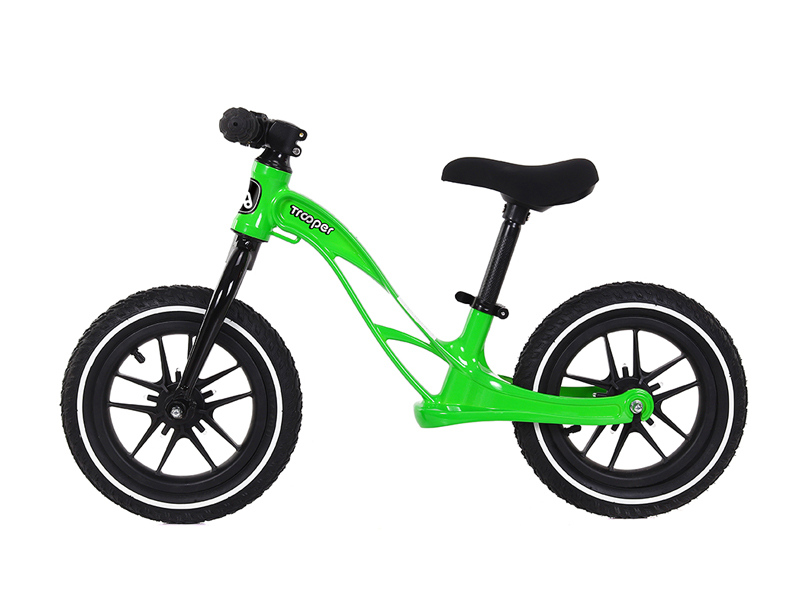 Bicicleta de equilibrio verde 1210M