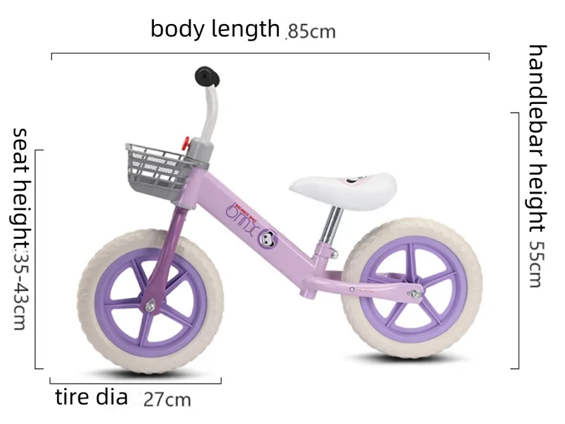 BT-02 Bicicleta de equilibrio para niños