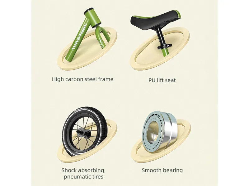 Bicicleta de equilibrio JL-106 para niños