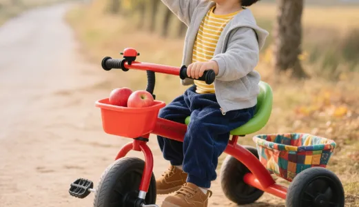 Triciclo infantil: una ayuda versátil para el crecimiento del bebé