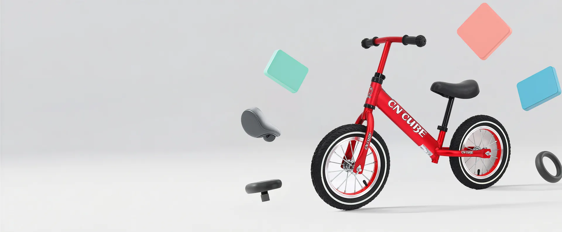 Video de la bicicleta de equilibrio de aluminio 1203L