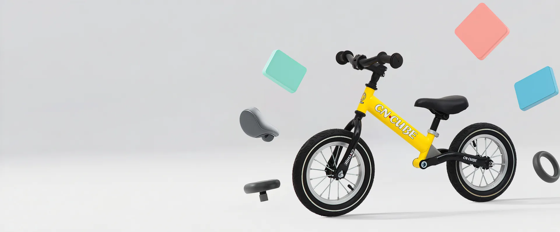 Video de la bicicleta de equilibrio de acero al carbono 1208T