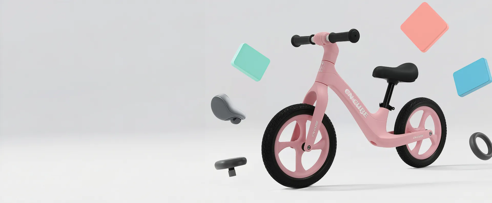 Vídeo de la bicicleta de equilibrio de nylon 1218N