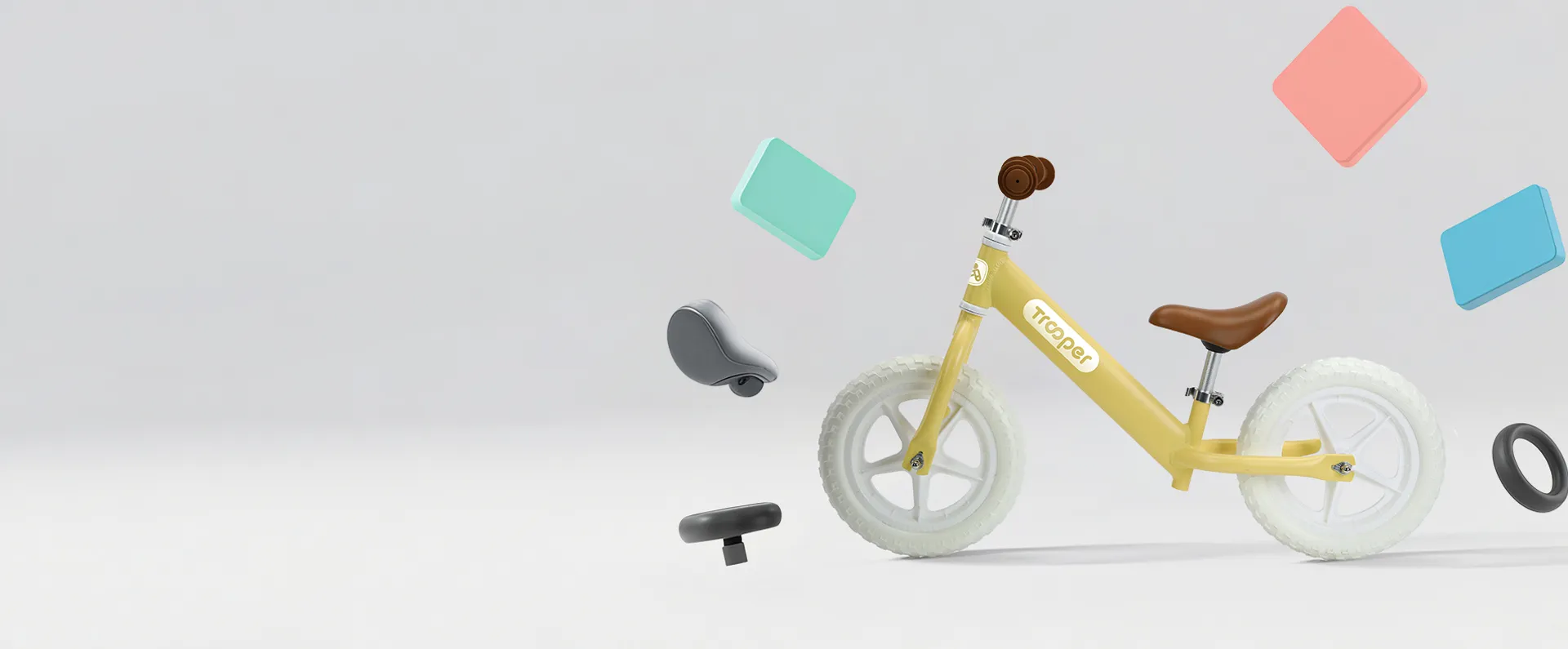 Vídeo de la bicicleta de equilibrio de aluminio 1219L
