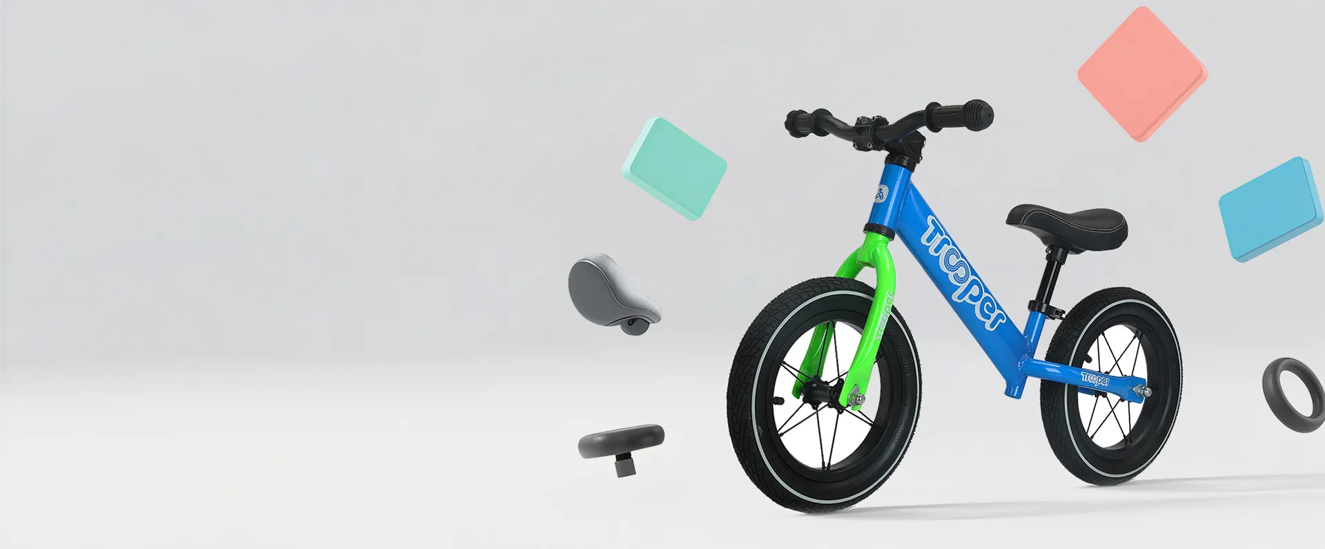 Vídeo de la bicicleta de equilibrio de aluminio 1203L