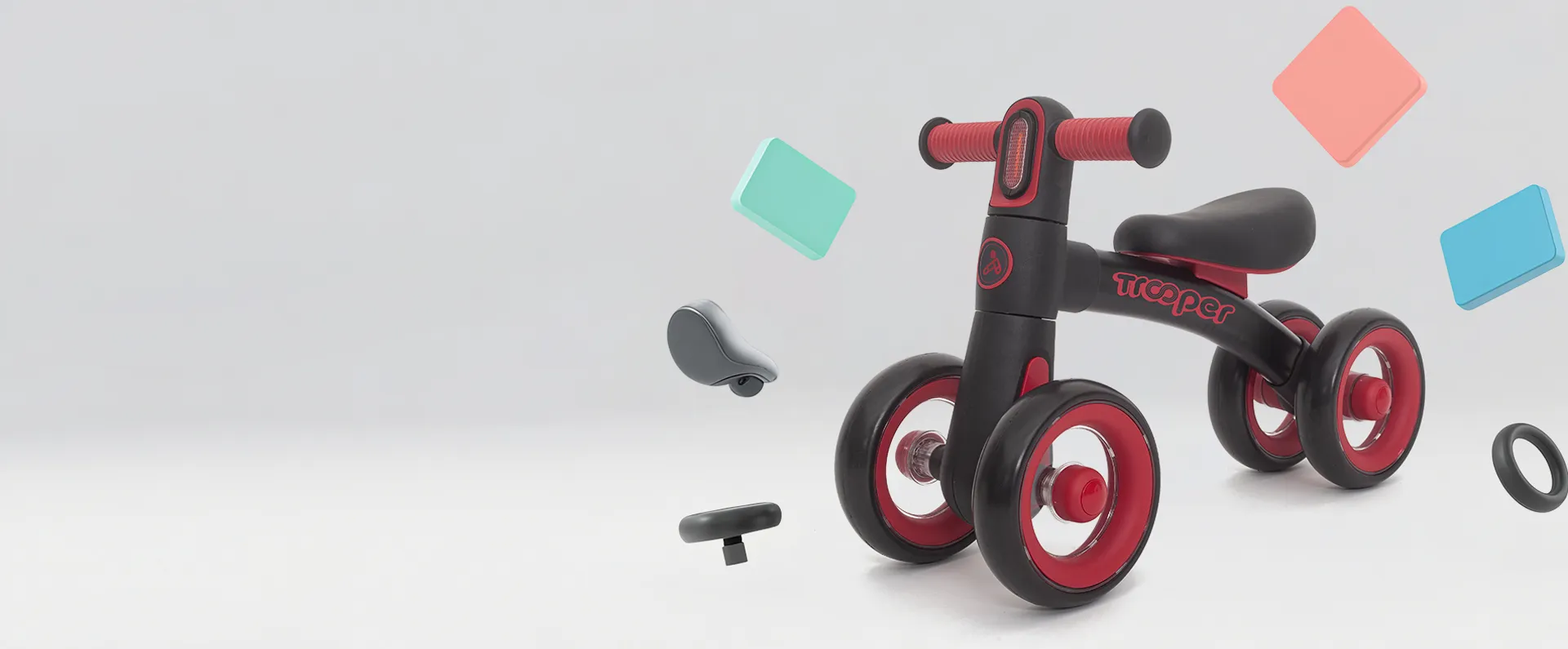 Vídeo de HM-518 bicicleta de equilibrio de aluminio