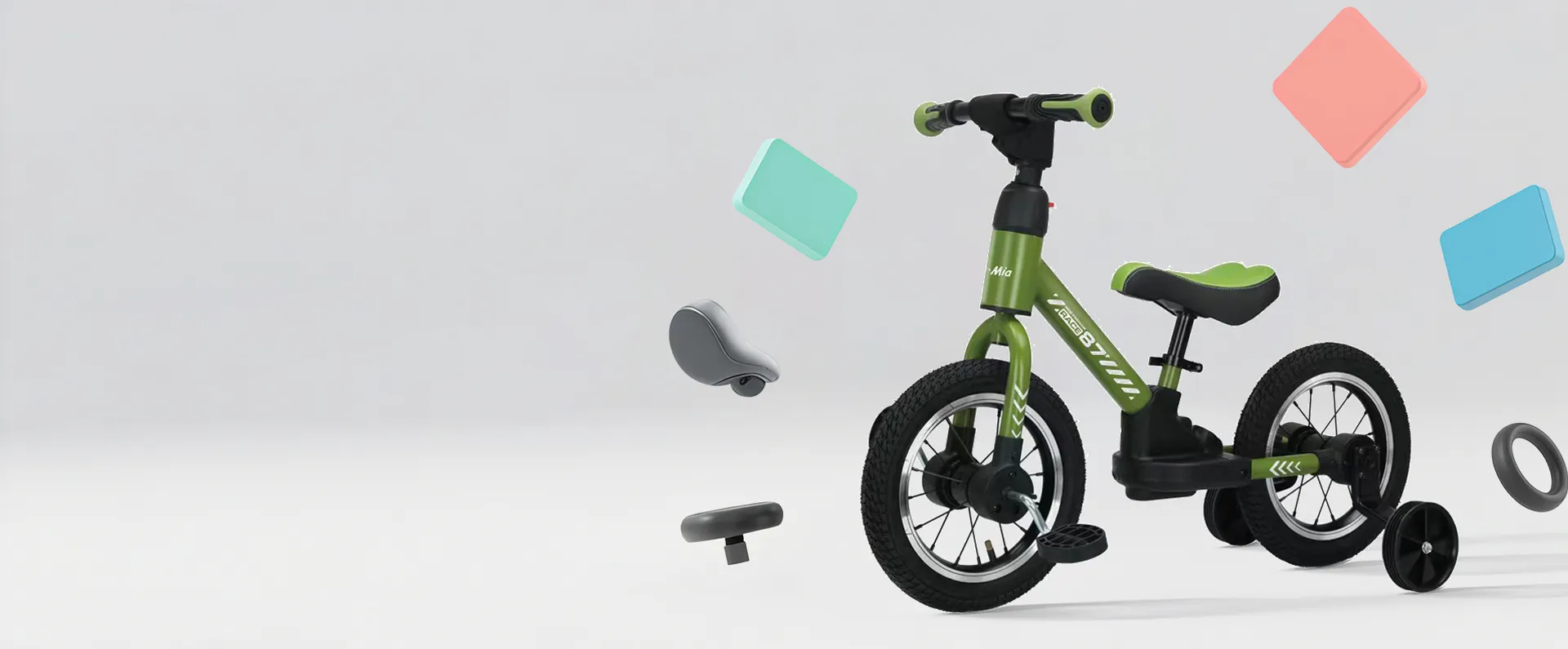 Video de JL-106 bicicleta de equilibrio de acero al carbono