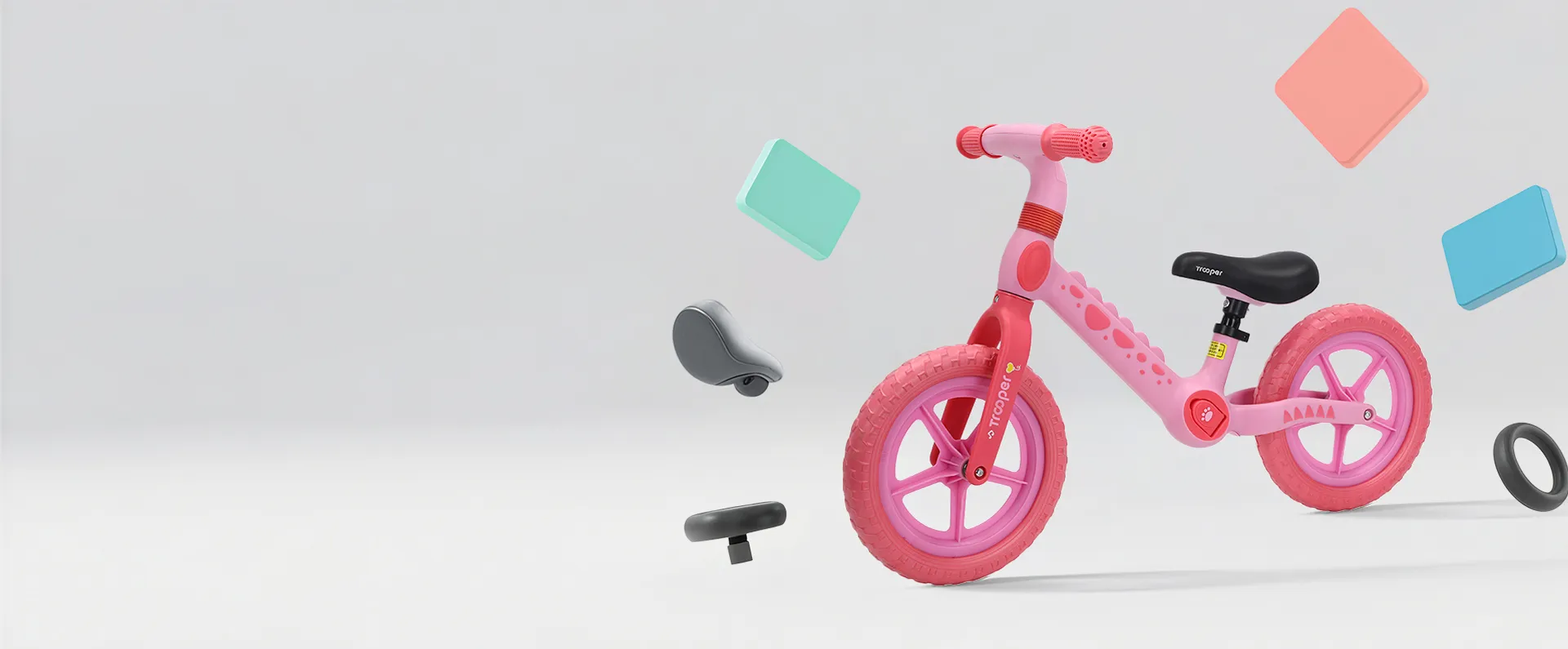 Video de KL-08 bicicleta de equilibrio de nylon