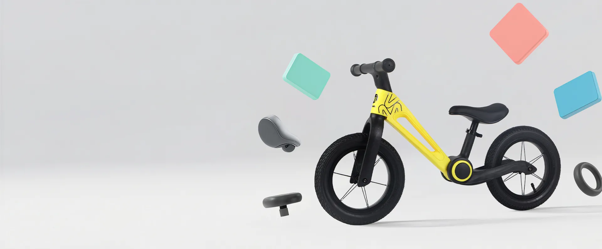 Vídeo de la bicicleta de equilibrio de nylon M8