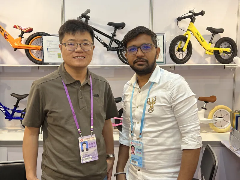 Exportador de bicicletas de equilibrio