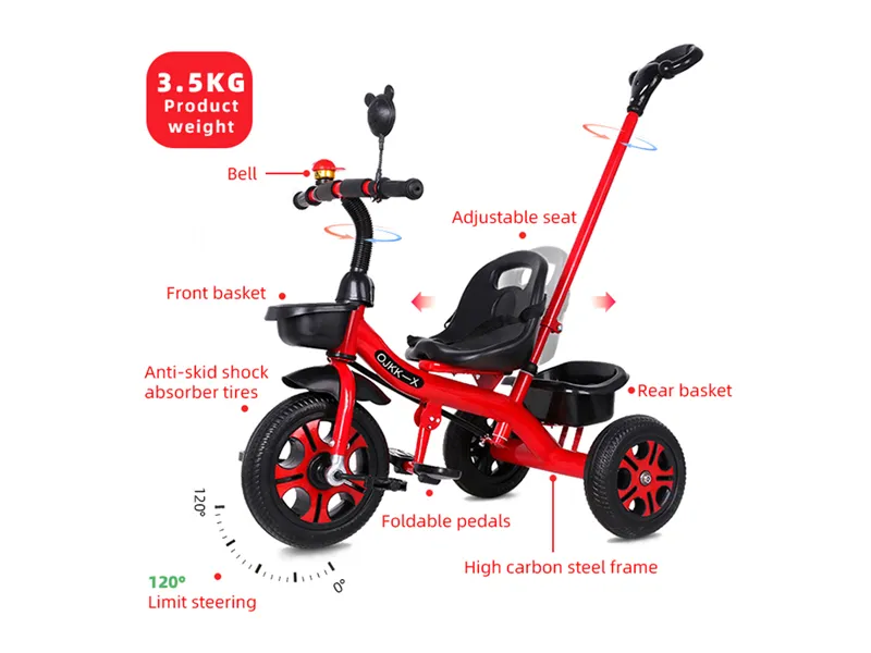 Cochecito triciclo XB-C001