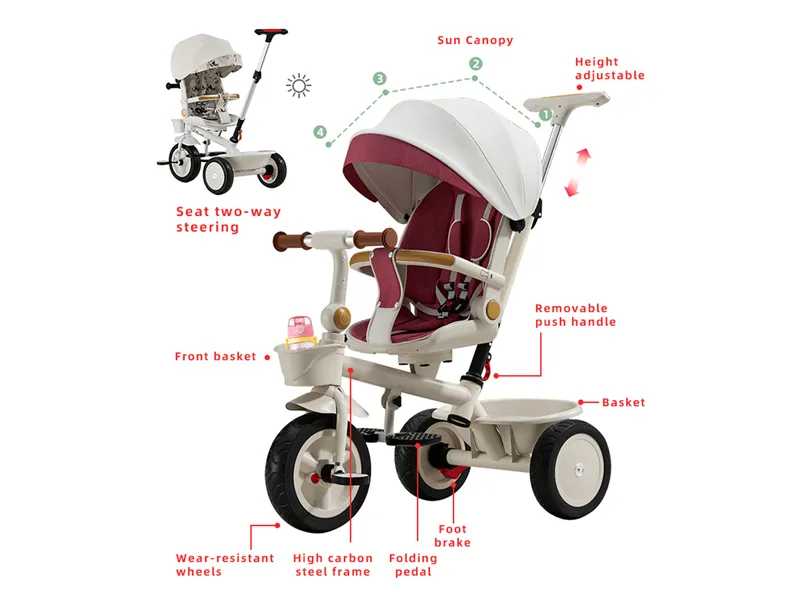 XSD-016 Cochecito triciclo