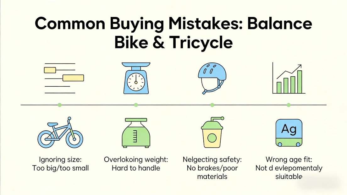 common mistakes when choosing balance bike or tricycle common mistakes when choosing balance bike or tricycle